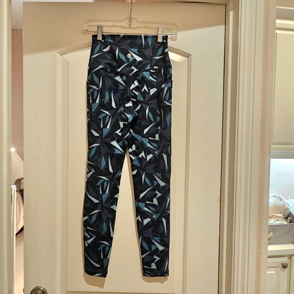 Senita Luxe Pace Leggings Kaleidoscope Blue - Picture 7 of 15